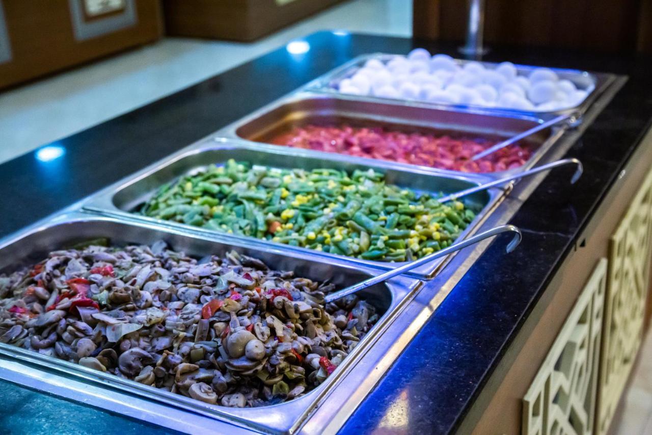 Spa Hotel Colossae Thermal Karahayit  Exteriér fotografie A chafing dish